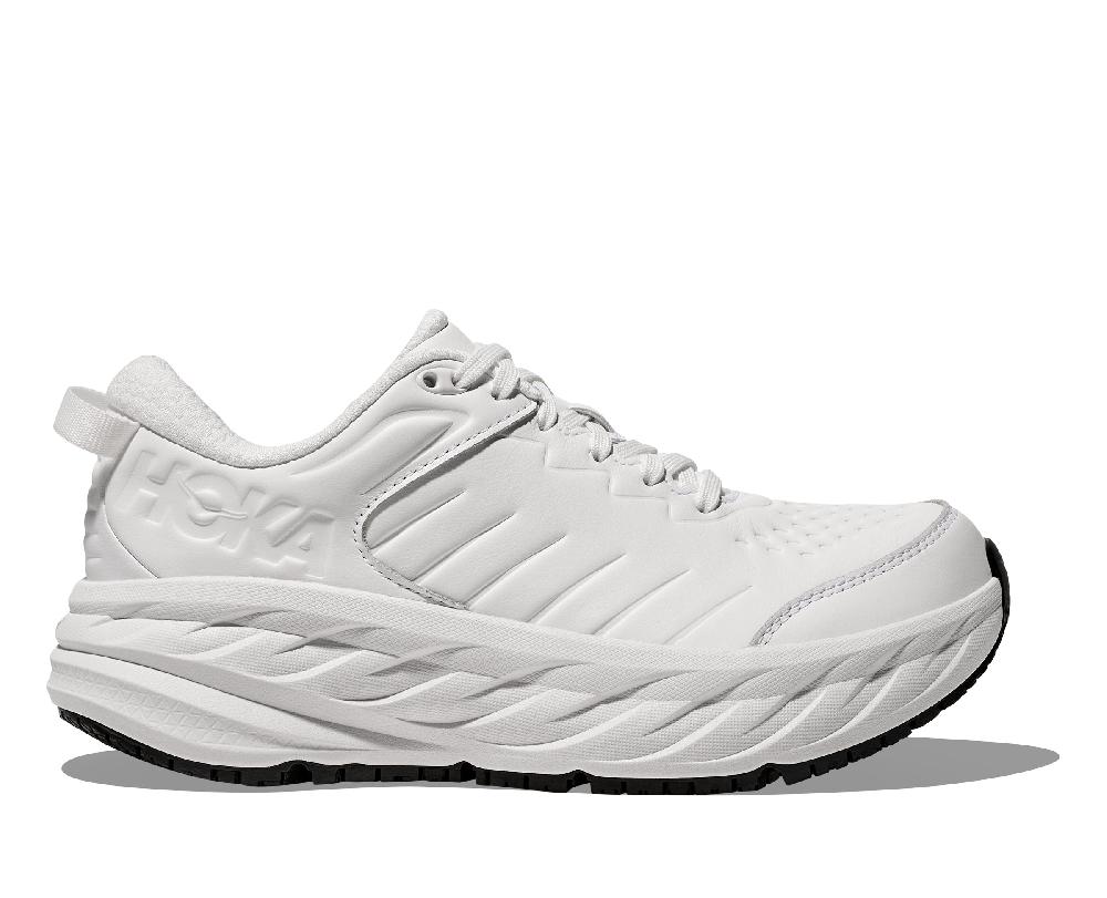 Hoka Frost/Frost Bondi SR Women's Comfort and Recovery Shoes 1110521-FTFR