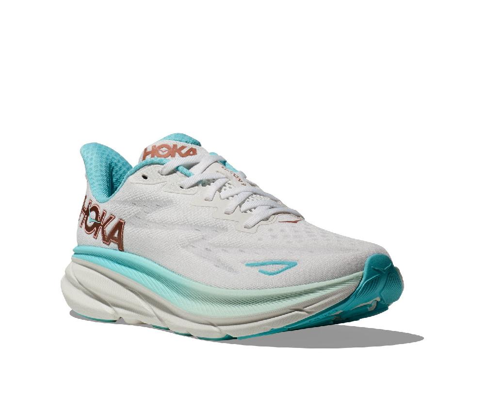 Hoka Frost/Rose Gold Clifton 9 Women's Running Shoes 1127896-FTRS