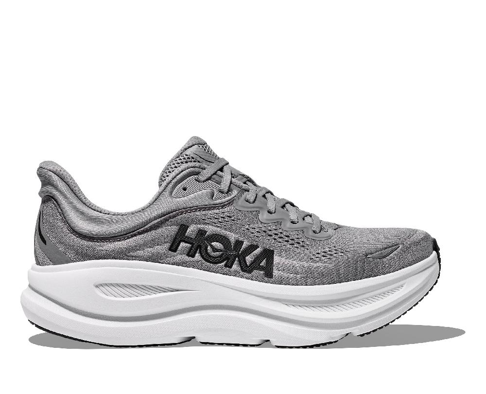 Hoka Galactic Grey/Stellar Grey Bondi 9 Xtra Wide Width Men's Running Shoes 1162015-GCTC