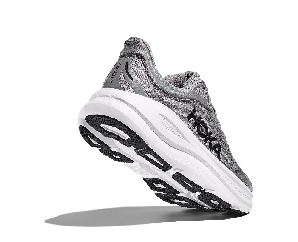 Hoka Galactic Grey/Stellar Grey Bondi 9 Xtra Wide Width Men's Running Shoes 1162015-GCTC