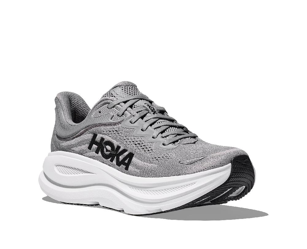 Hoka Galactic Grey/Stellar Grey Bondi 9 Xtra Wide Width Men's Running Shoes 1162015-GCTC