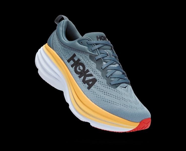 Hoka Goblin Blue/Mountain Spring Bondi 8 Mens Running Shoes 1123202-GBMS