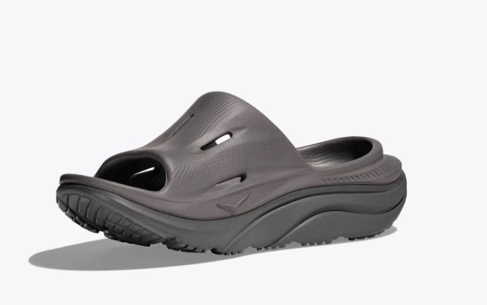 Hoka Grey/Grey Ora Recovery Slide 3 Men's Slides 1135061-GYGY