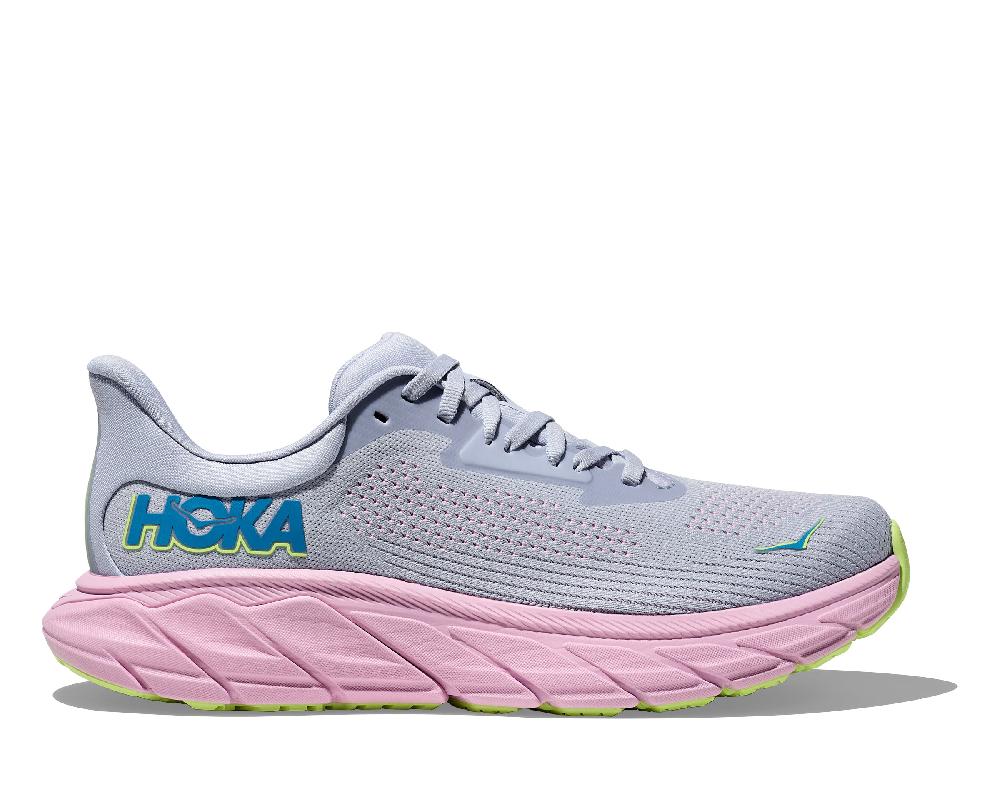 Hoka Gull/Pink Twilight Arahi 7 Women's Everyday Running Shoes 1147851-GLP