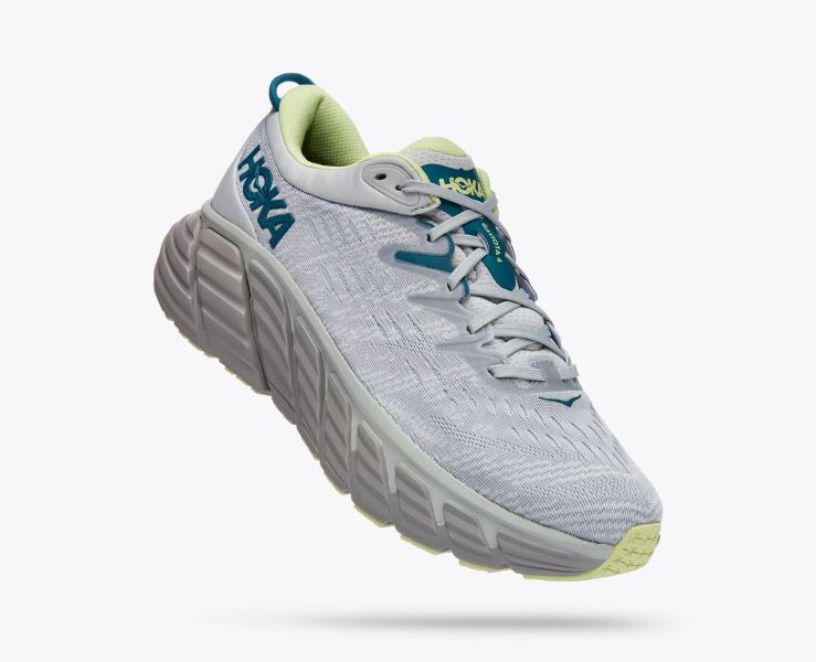 Hoka Harbor Mist/Butterfly Gaviota 4 Mens Running Shoes 1123198-HMBT