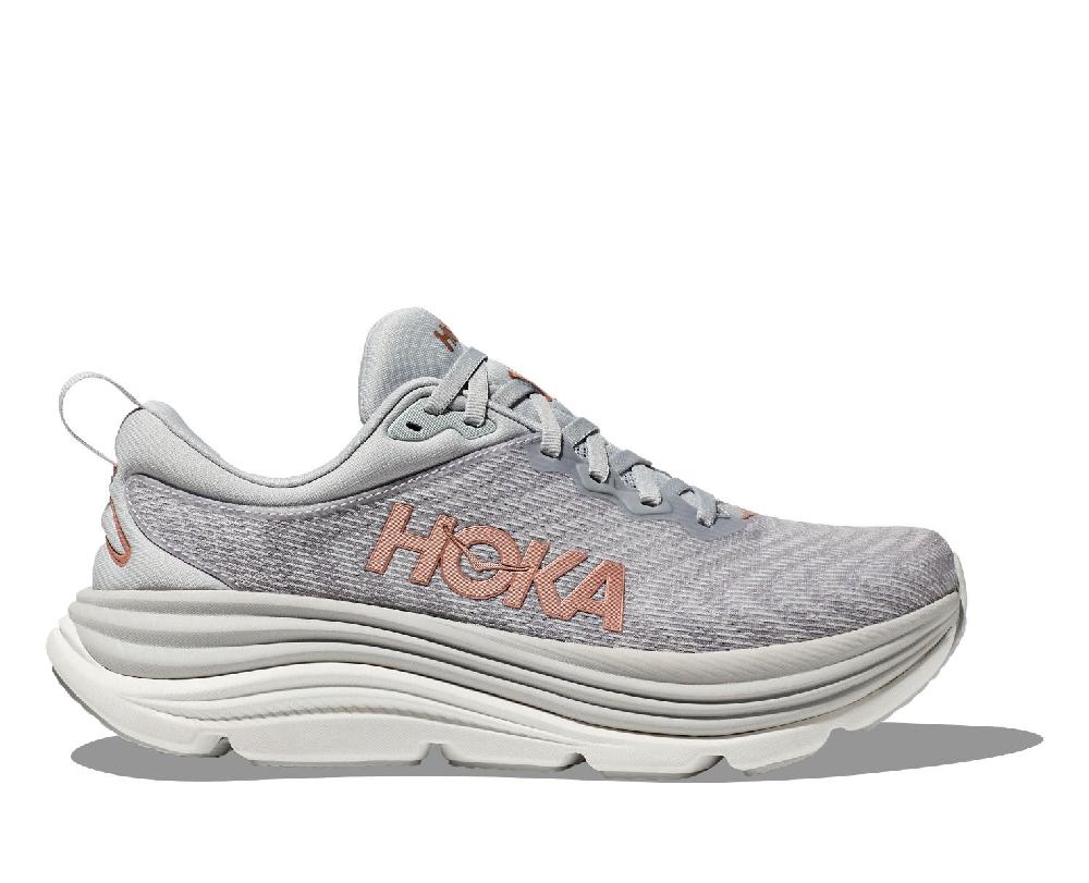 Hoka Harbor Mist/Rose Gold Gaviota 5 Wide Width Women's Running Shoes 1134270-HMRG