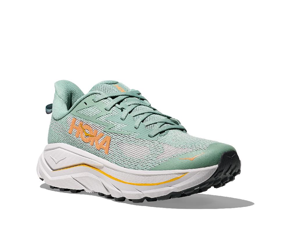 Hoka Jade/Cosmic Grey Challenger 8 Wide Width Women's Trail Running Shoes 1168719-JDC