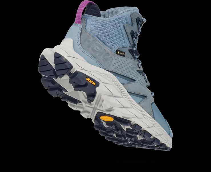 Hoka Mountain Spring/Harbor Mist Anacapa Mid GTX Women's Hiking Shoes 1119372-MSHM