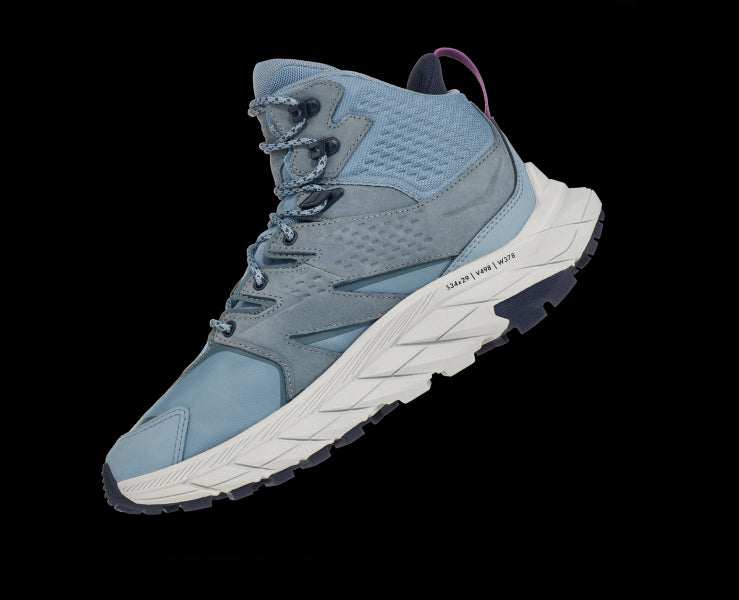 Hoka Mountain Spring/Harbor Mist Anacapa Mid GTX Women's Hiking Shoes 1119372-MSHM