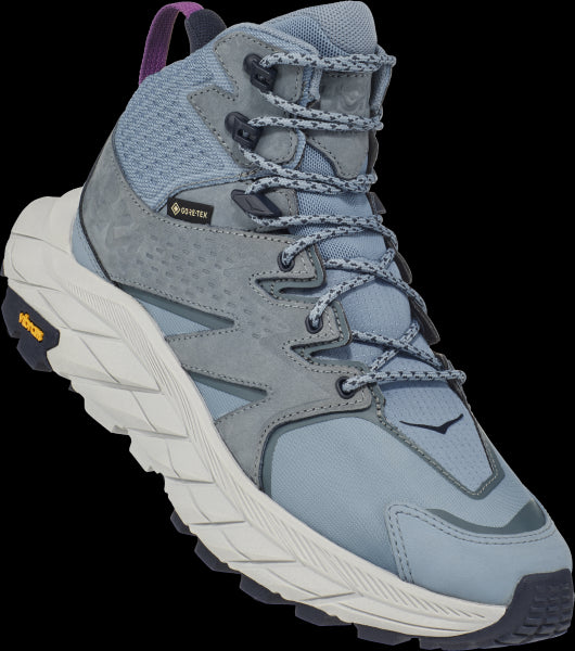 Hoka Mountain Spring/Harbor Mist Anacapa Mid GTX Women's Hiking Shoes 1119372-MSHM