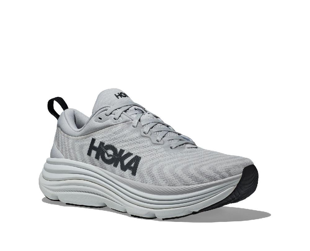 Hoka NimbusCloud/Steel Wool Gaviota 5 Men's Running Shoes 1127929-NCSW