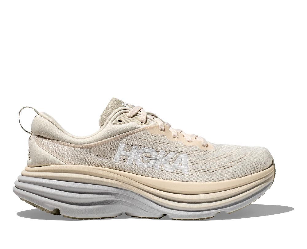 Hoka Oat Milk/Barley Bondi 8 Men's Running Shoes 1123202-OKB