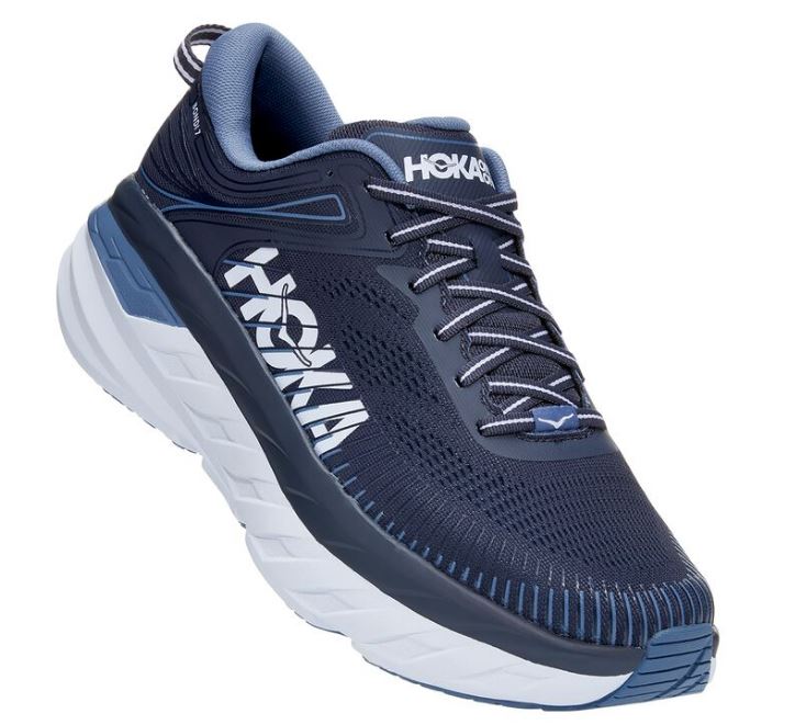 Hoka Ombre Blue/Provincial Blue Bondi 7 Mens Running Shoes 1110518/30
