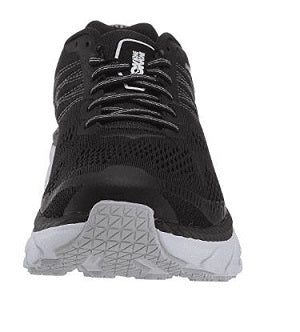 Hoka One Black/White Men's Clifton 6 Comfort Athletic Shoe 1102872