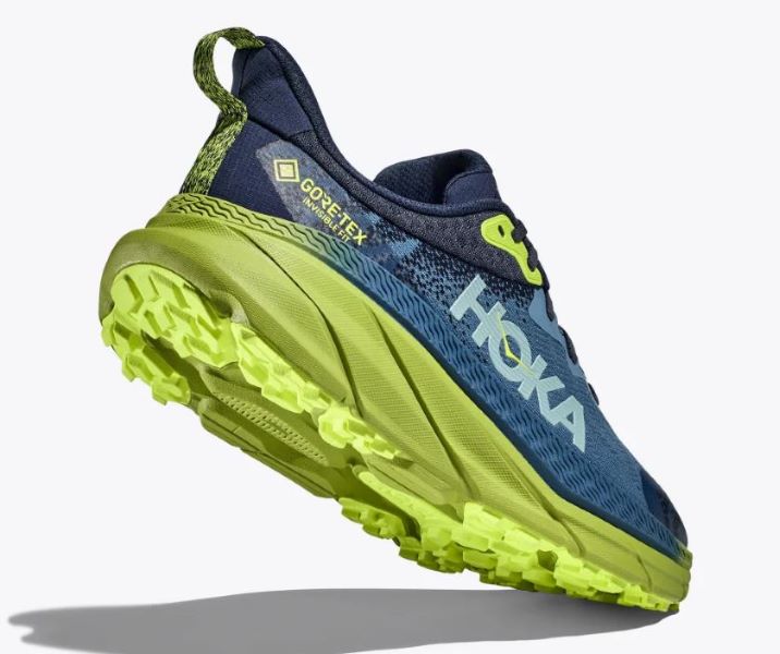 Hoka Outer Space/Dark Citron Challenger 7 GTX Men's Trail Running Shoes 1134501-OSDC