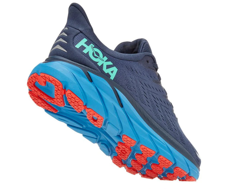 Hoka Outer Space With Vallarta Blue Clifton 8 Men's Running Shoes 1119393/74-OSVB
