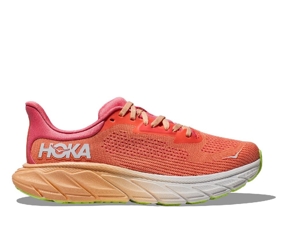 Hoka Papaya/Coral Arahi 7 Women's Running Shoes 1147851-PPYC