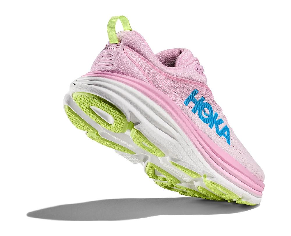 Hoka Pink/Twilight Bondi 8 Women's Running Shoes 1127952-PTWL