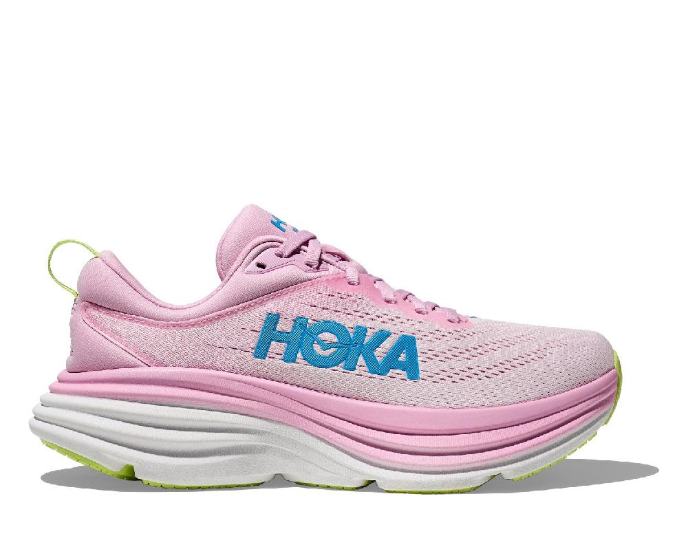 Hoka Pink/Twilight Bondi 8 Women's Running Shoes 1127952-PTWL