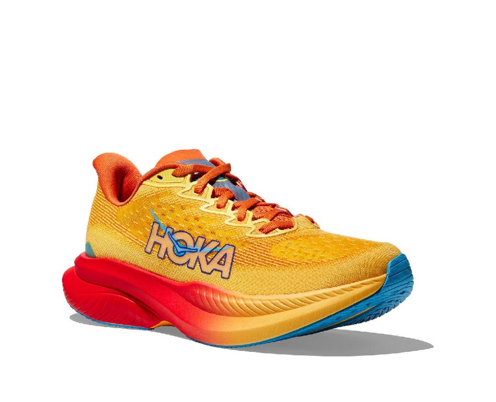 Hoka Poppy/Squash Mach 6 Men's Running Shoes 1147790-PYS