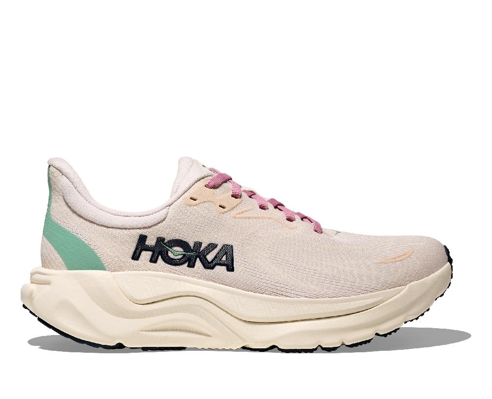 Hoka Rose Cream/Alabaster Arahi 8 Women's Running Shoes 1168691-RCRM