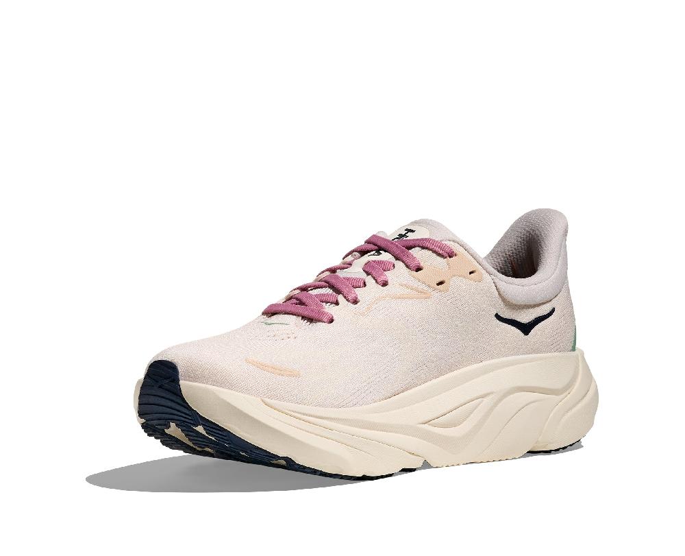 Hoka Rose Cream/Alabaster Arahi 8 Women's Wide Width Running Shoes 1168711-RCRM