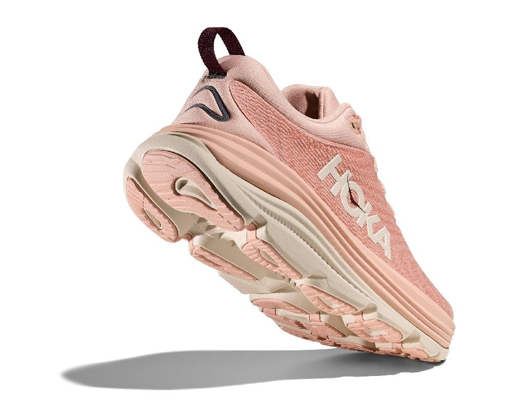 Hoka Rose Latte/Rose Cream Gaviota 5 Women's Running Shoes 1134235-RLTT