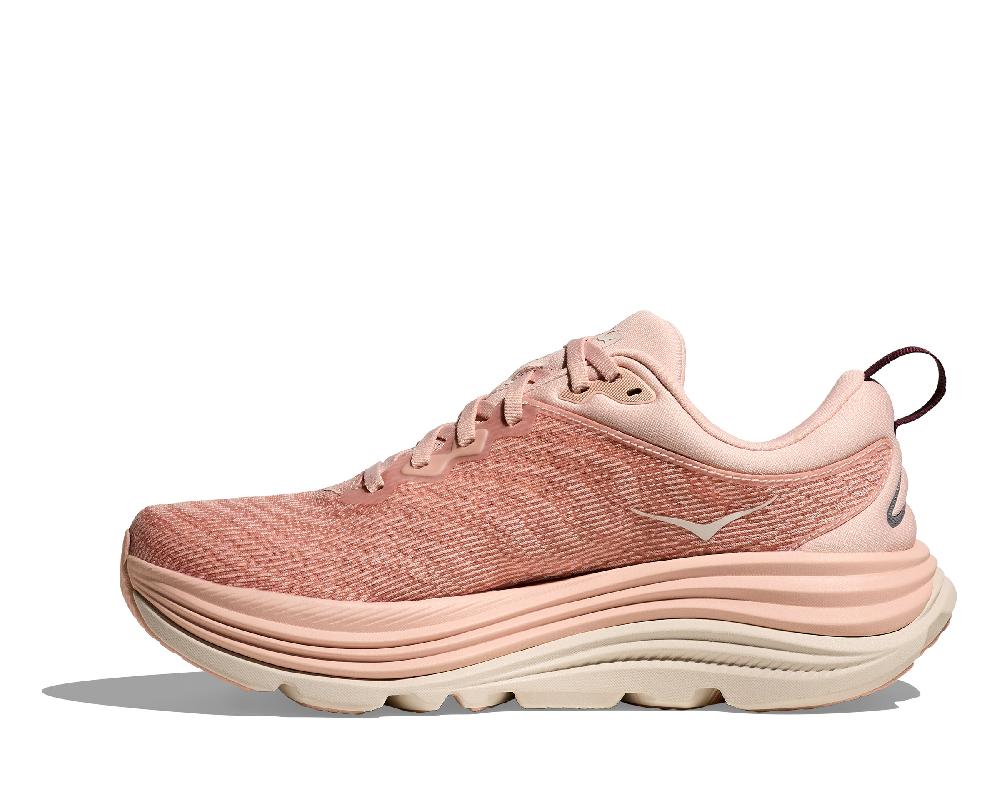 Hoka Rose Latte/Rose Cream Gaviota 5 Women's Running Shoes 1134235-RLTT