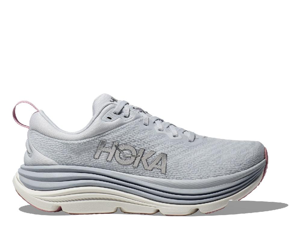 Hoka Sea/Ice/Pink Twilight Gaviota 5 Women's Wide Width Running Shoes 1134270-SCP