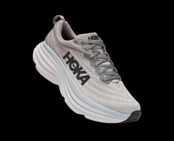 Hoka Sharkshin/Harbor Mist Bondi 8 Extra Wide Width Mens Running Shoes 1127955-SHMS