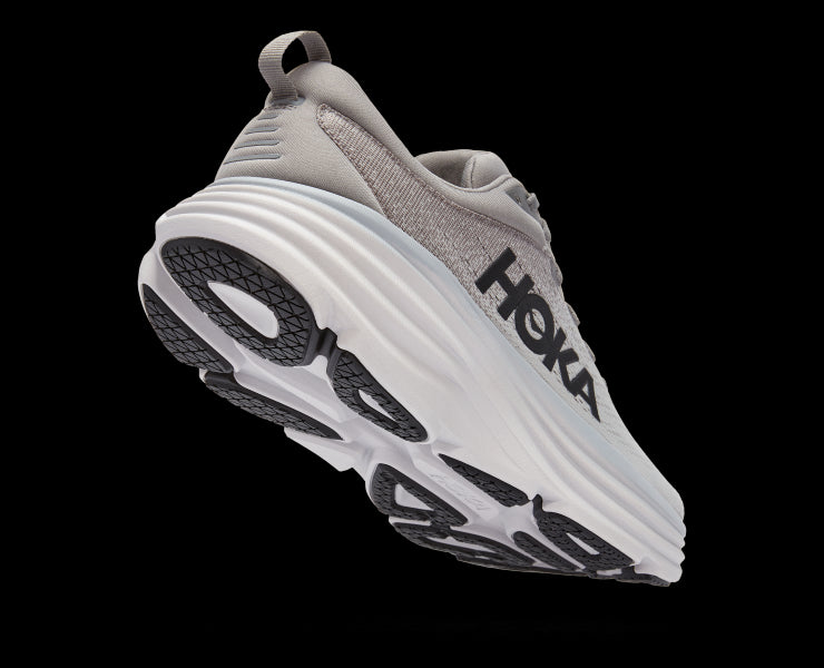 Hoka Sharkskin/Harbor Mist Bondi 8 Men's Athletic Shoes 1123202-SHMS