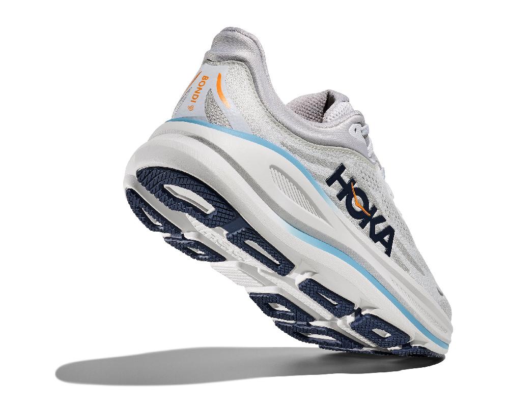 Hoka Stardust/Cosmic Grey Bondi 9 Men's Running Shoes 1162011-SSTC