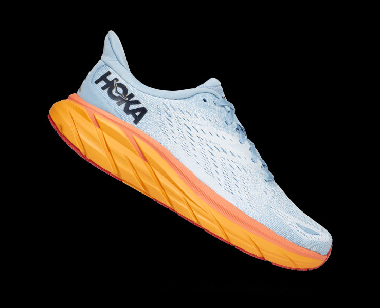 Hoka Summer Song/Ice Flow Clifton 8 Womens Running Shoes 1119394-SSIF