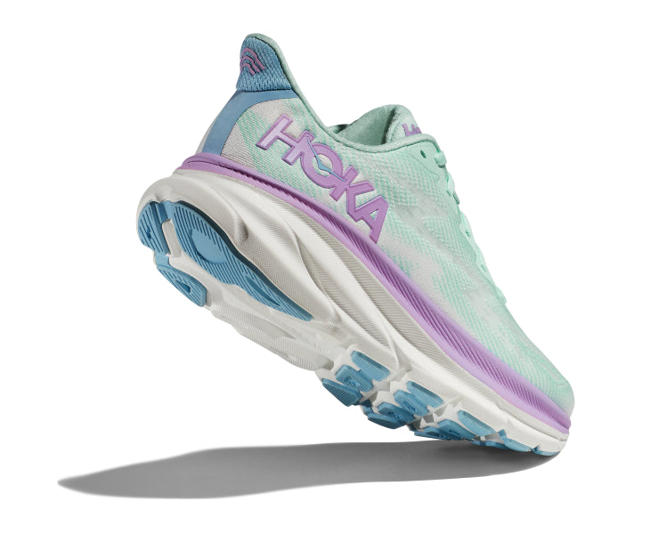 Hoka Sunlit Ocean/Lilac Mist Clifton 9 Women's Running Shoes 1127896-SOLM