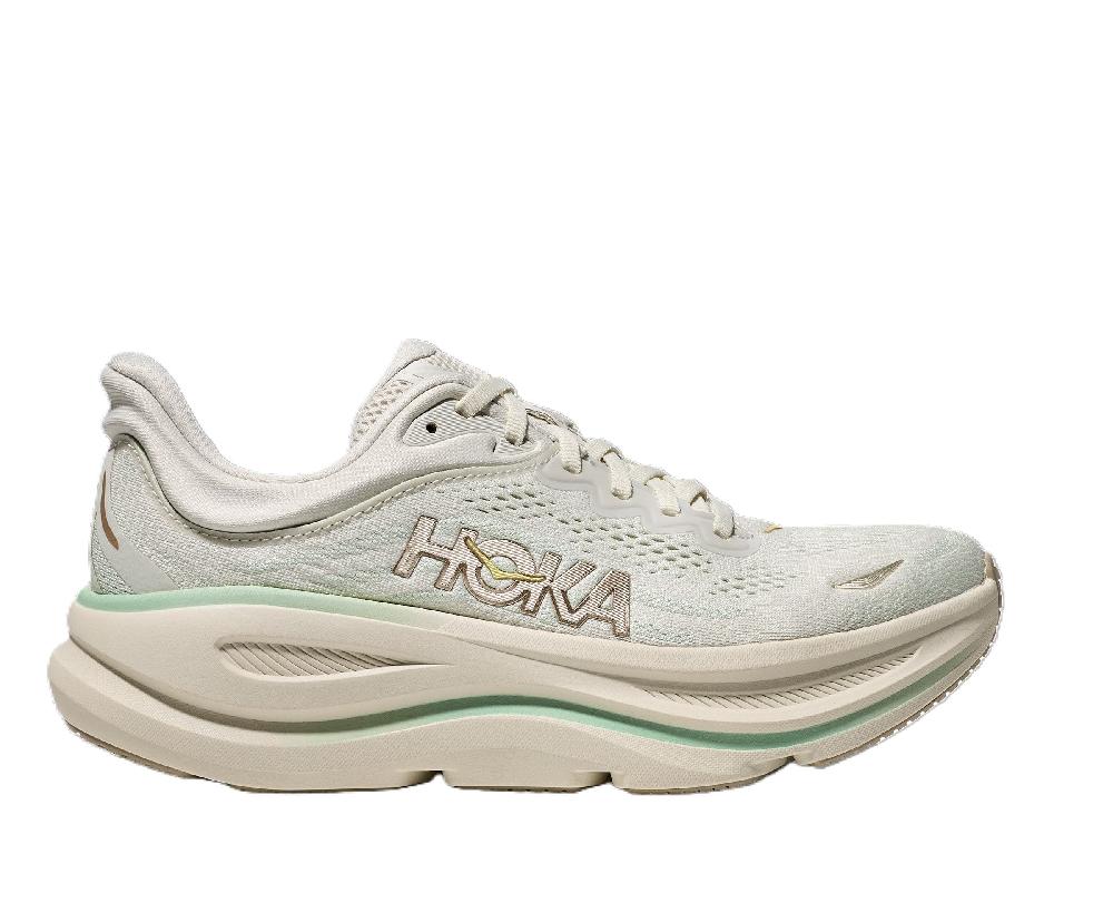 Hoka Truffle Salt/Sea Glass Bondi Women's Wide Width Running Shoes 1162014-TLSL