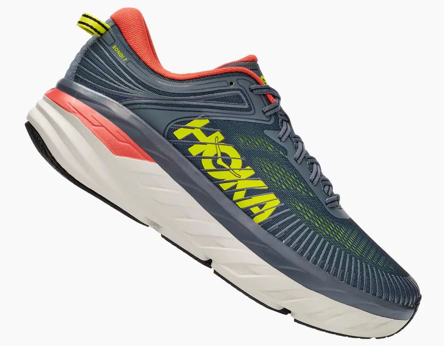 Hoka Turbulence/Chili Bondi 7 Mens Running Shoes 1110518-TCHL