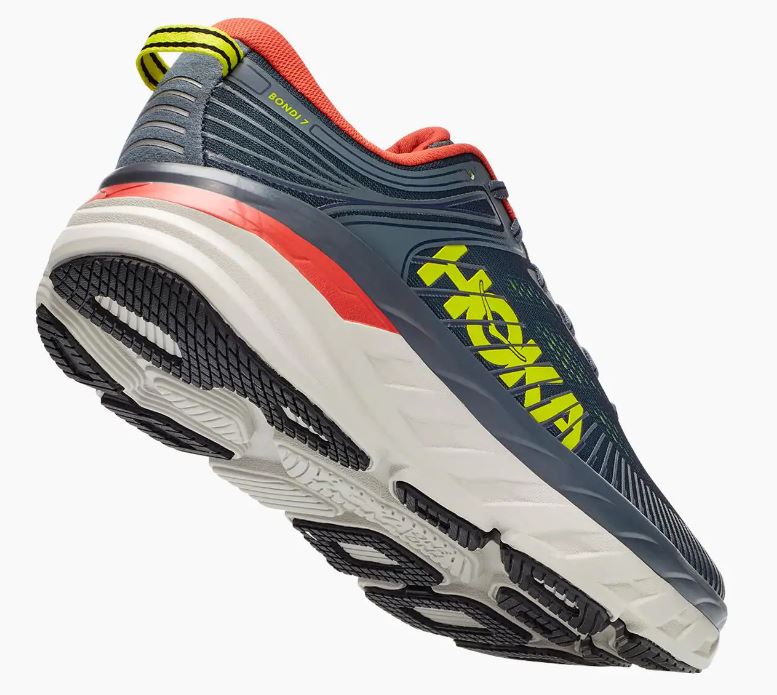 Hoka Turbulence/Chili Bondi 7 Mens Running Shoes 1110518-TCHL