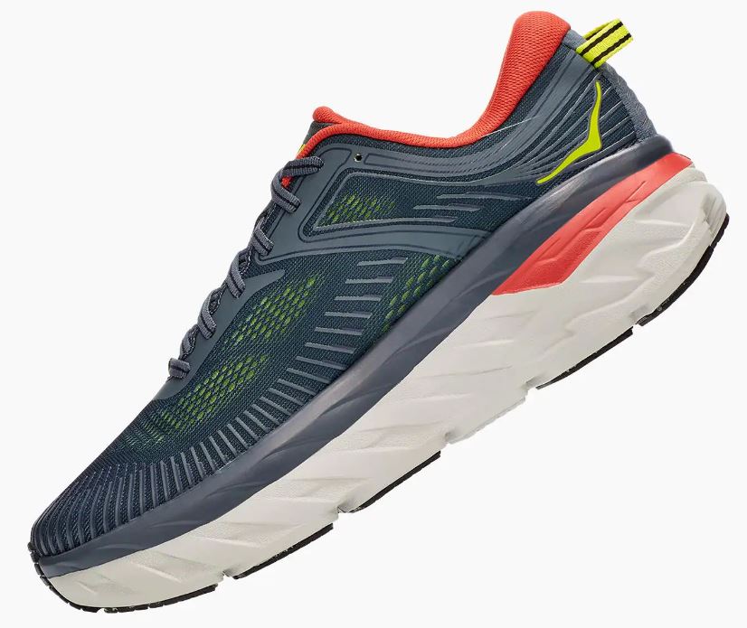 Hoka Turbulence/Chili Bondi 7 Mens Running Shoes 1110518-TCHL