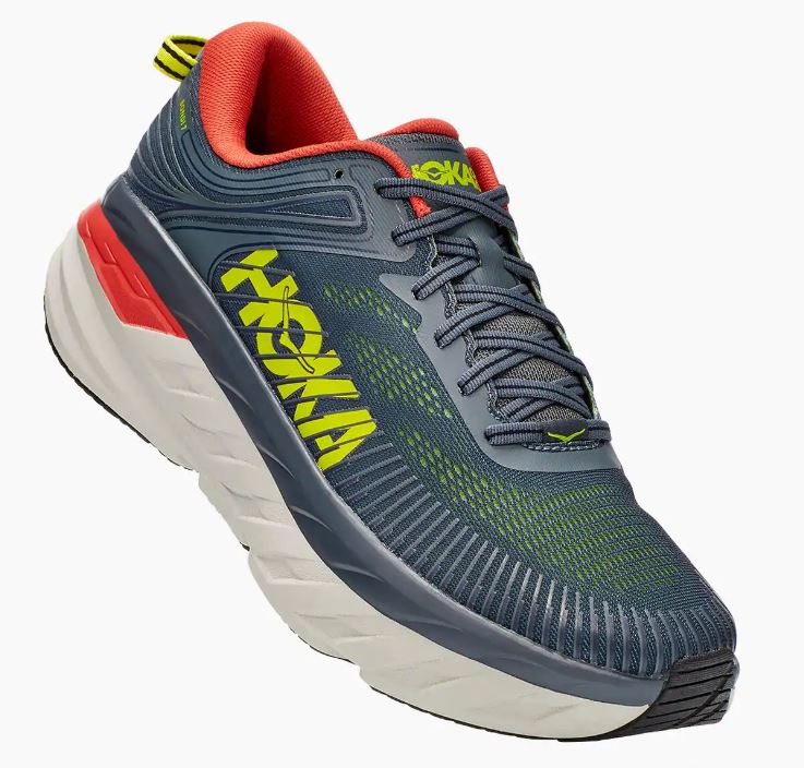 Hoka Turbulence/Chili Bondi 7 Mens Running Shoes 1110518-TCHL