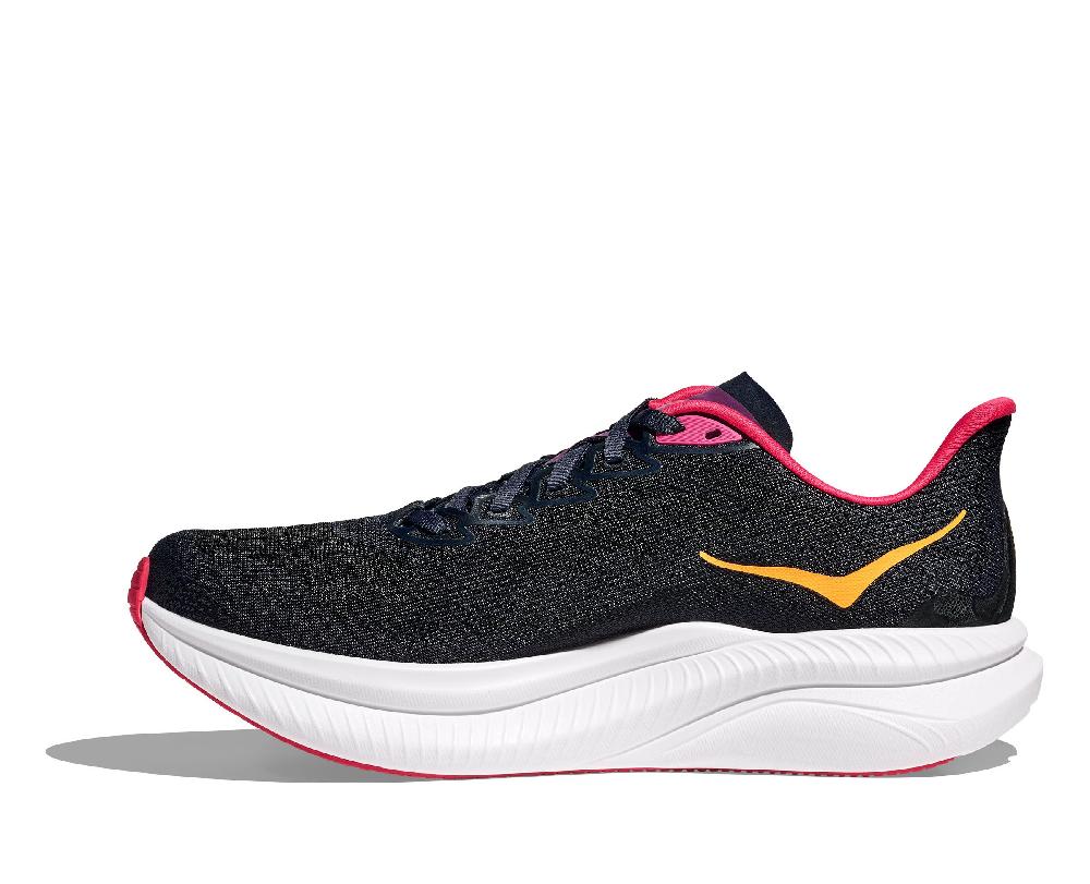 Hoka Varsity/Navy Dusk Mach 6 Women's Running Shoes 1147810-VLD