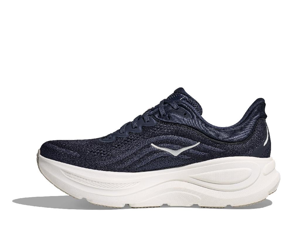 Hoka Varsity Navy/White Bondi 9 Men's Running Shoes 1162011-VYN