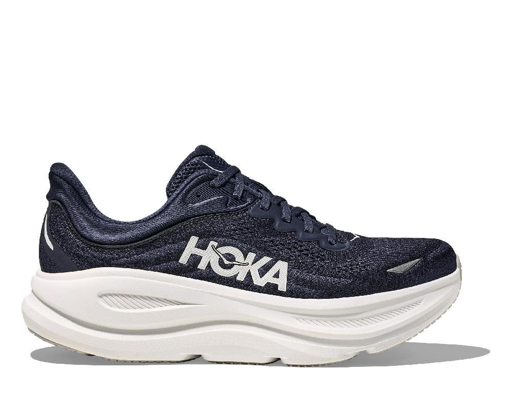 Hoka Varsity Navy/White Bondi 9 Xtra Wide Width Men's Running Shoes 1162015-VYN