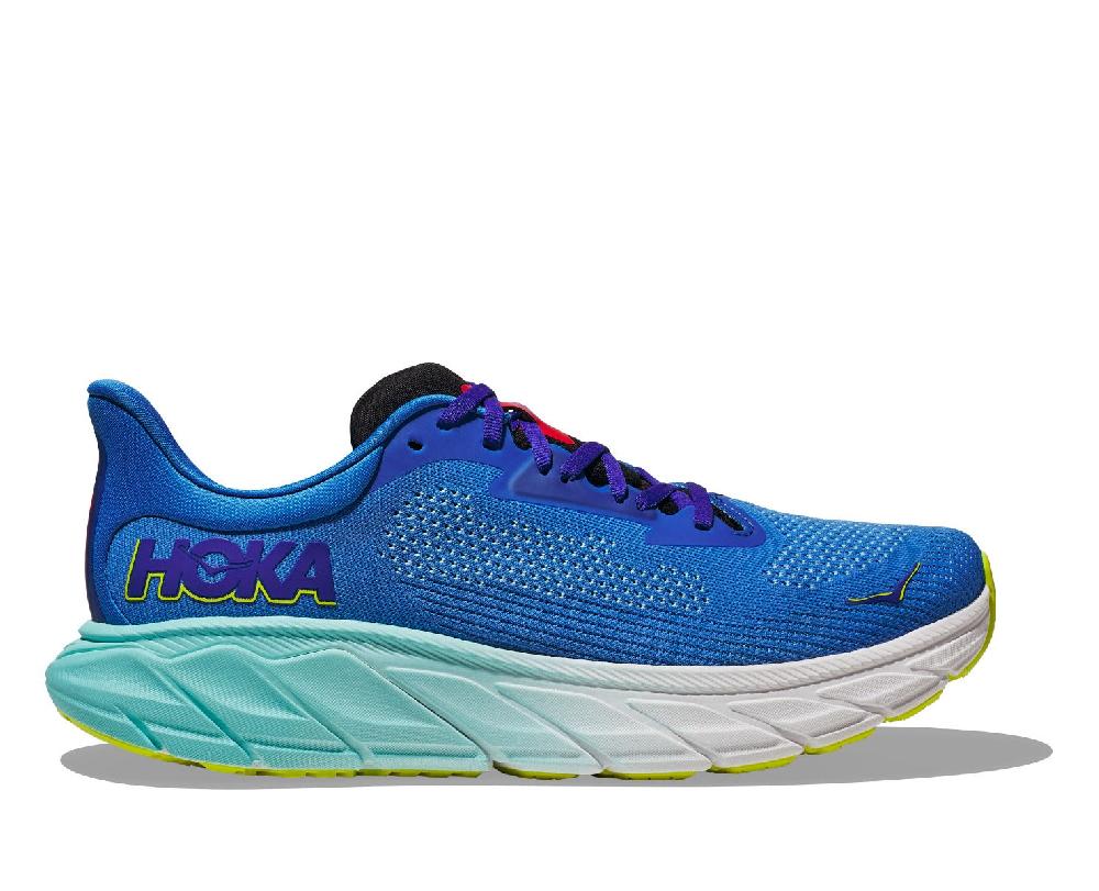 Hoka Virtual Blue/Cerise Arahi 7 Men's Running Shoes 1147850-VRTL