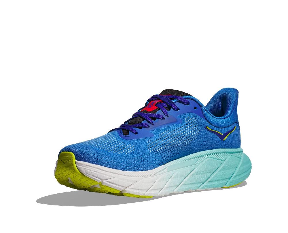 Hoka Virtual Blue/Cerise Arahi 7 Men's Running Shoes 1147850-VRTL