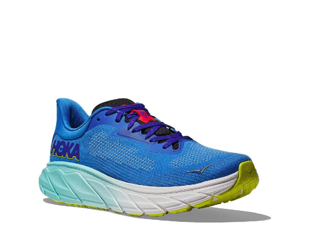 Hoka Virtual Blue/Cerise Arahi 7 Men's Running Shoes 1147850-VRTL