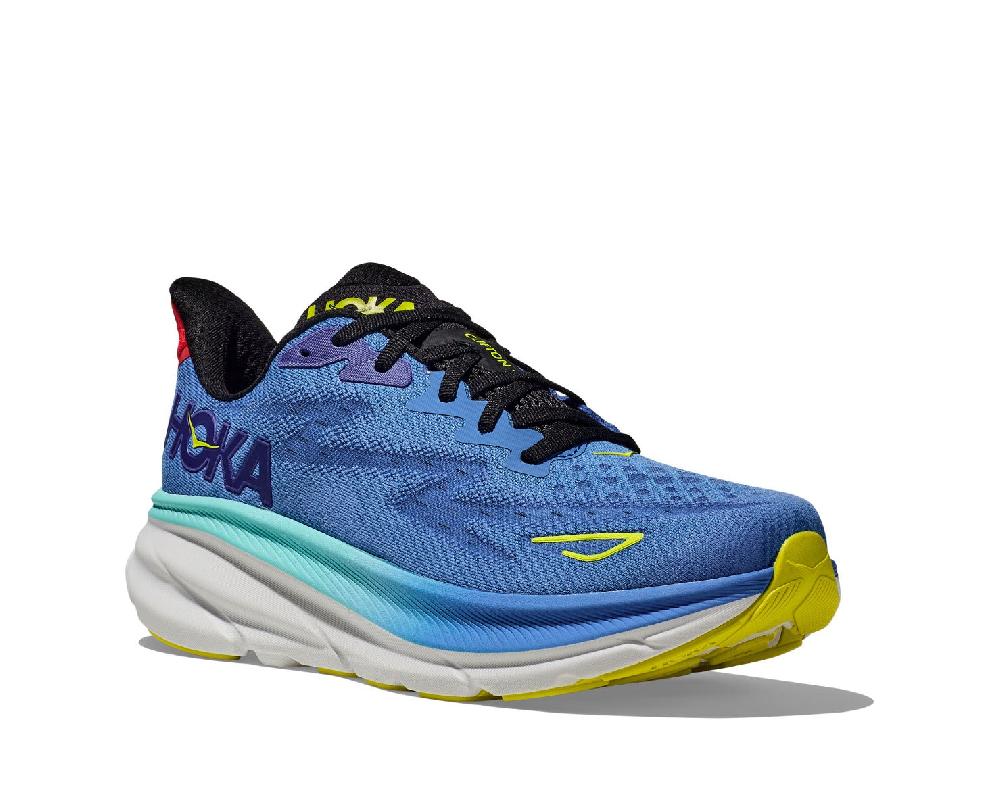 Hoka Vital Blue/Cerise Clifton 9 Men's Running Shoes 1127895-VRTL