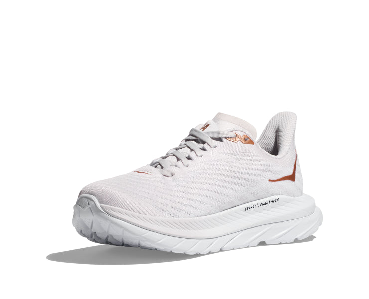 Hoka White/Copper Mach 5 Men's Running Shoes 1127893-WCPP