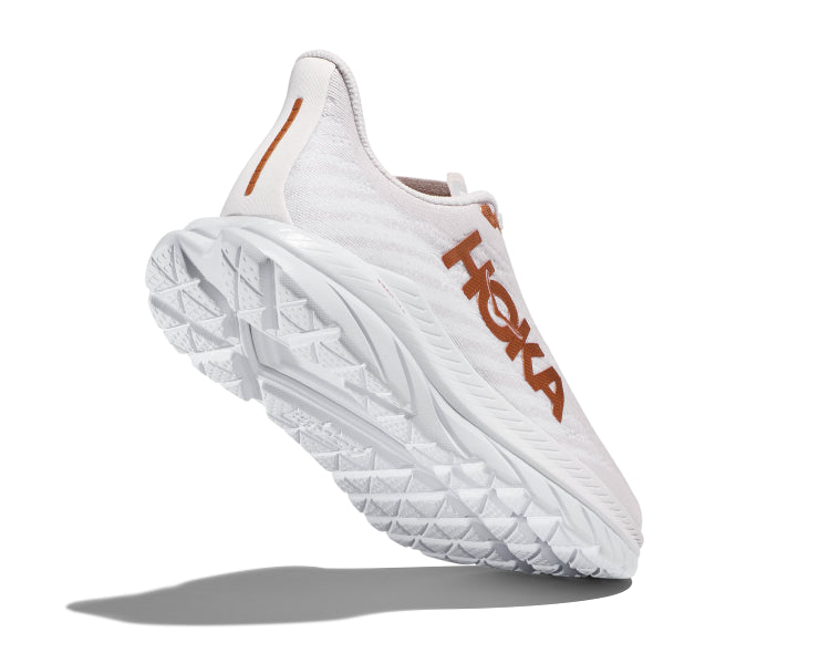 Hoka White/Copper Mach 5 Men's Running Shoes 1127893-WCPP