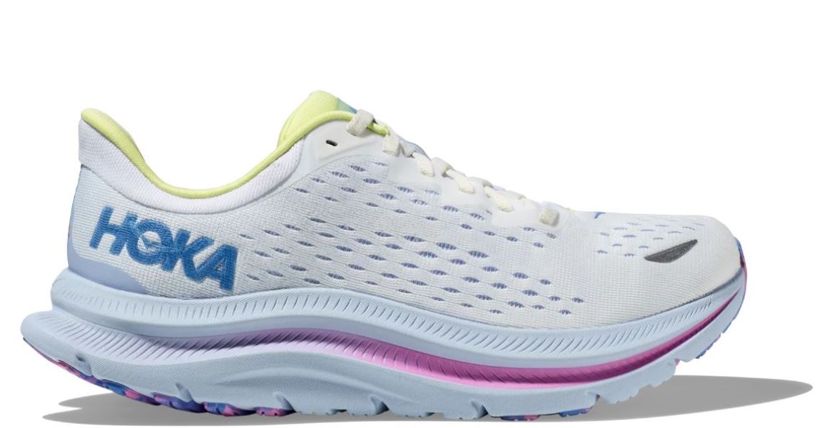 Hoka White/Ice Water Kawana Women's Running Shoes 1123164-WIWT