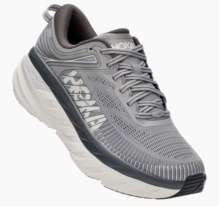 Hoka Wild Dove/Dark Shadow Bondi 7 Mens Road Running Shoes 1110518-303WDDS